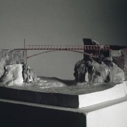Model, elevation view.