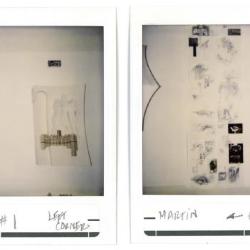 Installation polaroids. 