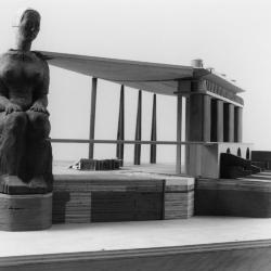 Model, elevation view.
