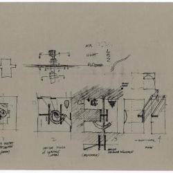 Plan and section sketches