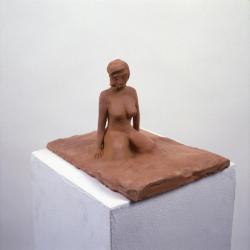 Model, "Lady," clay.