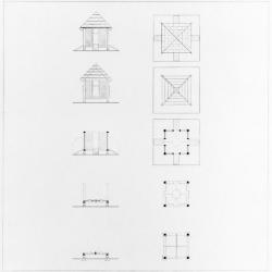 Plan and elevation of The Chicken House.