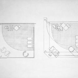 Plan and Axonometric, roof.