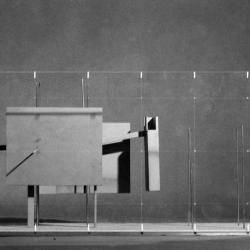 Model, elevation view.             