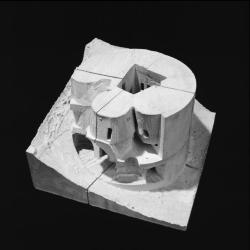 Model of the house. 