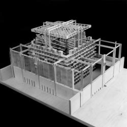 Model, Soundspace, Pavilion for the Urban Hermit.