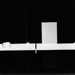 Model, elevation view.      