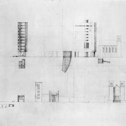 Plans and sections. 