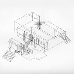 Steiner House analytical drawing.  