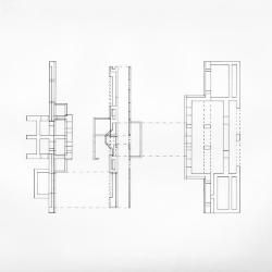 Steiner House analytical drawing. 