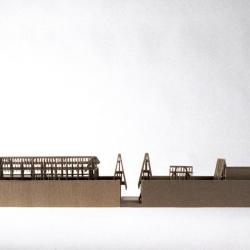 Model, Third Generation House: 1966, Parent-Child Structures. elevation view.
