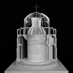 Model, final configuration of "Chapel."
