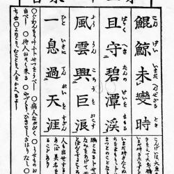 Example of Omikuji fortune.