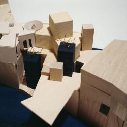 Model, House of the Almond Tree, detail. 