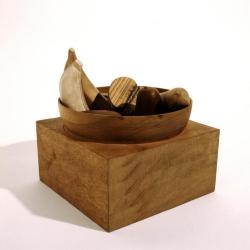 Model, The Bowl of Wooden Fruit.
