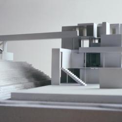 Model, elevation view.  