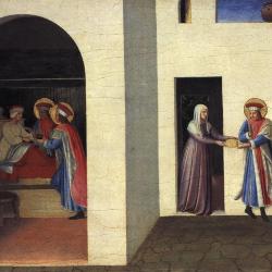 Reference image, The healing of Saint Palladia by Saint Cosmas and Saint Damian.