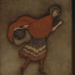 Image of Little Red Riding Hood.
