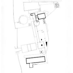 Roof / Second floor plan.